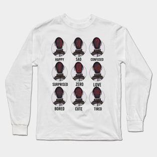 Borderlands Zer0 Expressions Long Sleeve T-Shirt